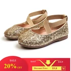 Детская обувь для девочек Балетки на плоской подошве для Свадебная вечеринка Туфли к платью принцессы для девочек