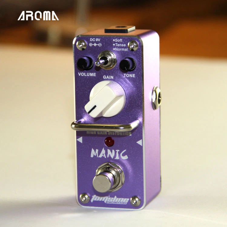 Ароматическая подсветка с высоким коэффициентом усиления педаль искажения мини