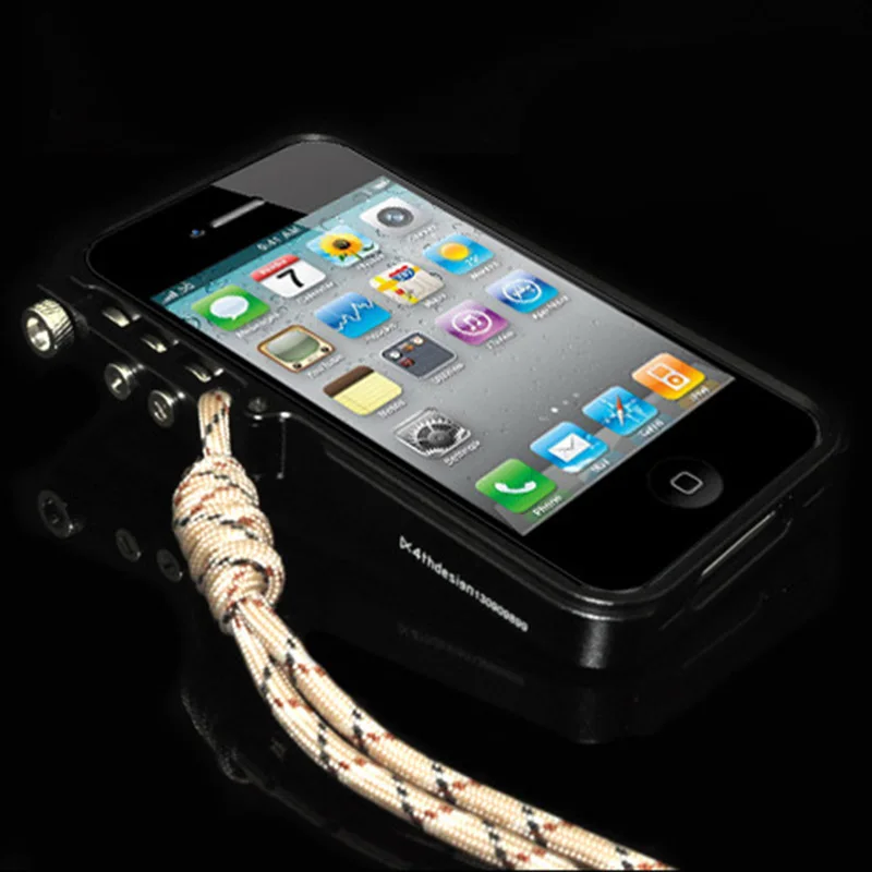 R-просто для iphone 5s чехол SE Супер механическая рука алюминиевый чехол-Бампер