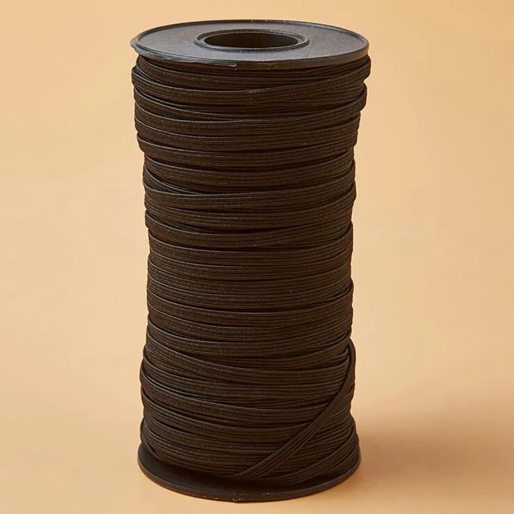 PPCrafts 3 5 6 8 10 12MM Black Grey Elastic Ribbon Transparent Webbing For Handwork Apparel Sewing &amp Fabric Edge Accessories | Дом и сад
