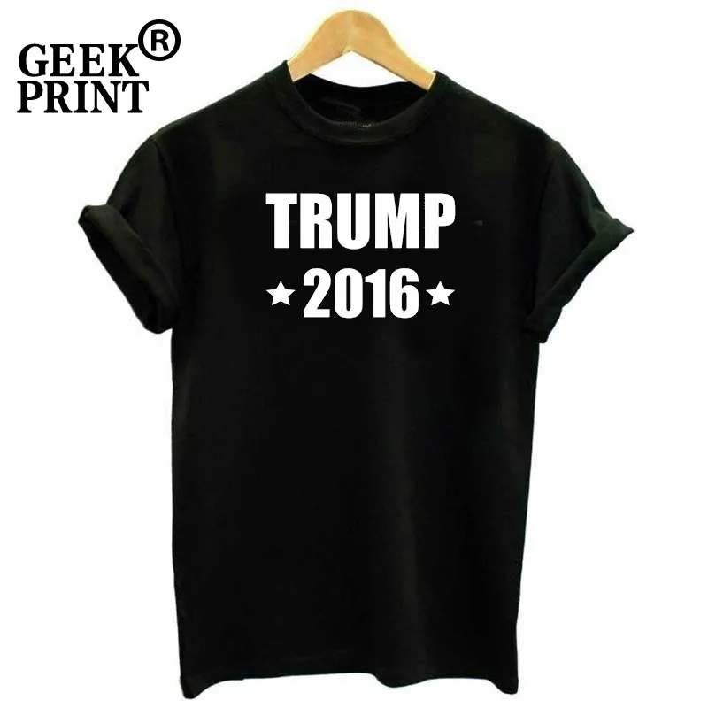 Trump 2016 Women Tops T-Shirt Election Political Republican Democrat President Lady Gifts Dropshipping | Женская одежда