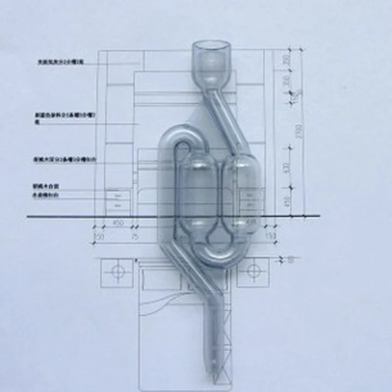 4 шт винная трубка односторонний выпускной клапан уплотнения воды используется