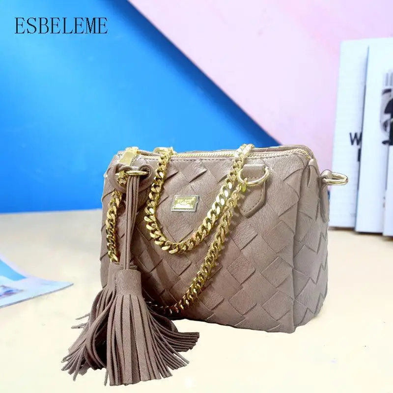 Новинка 2019 Женская однотонная сумка из искусственной кожи женская на одно плечо