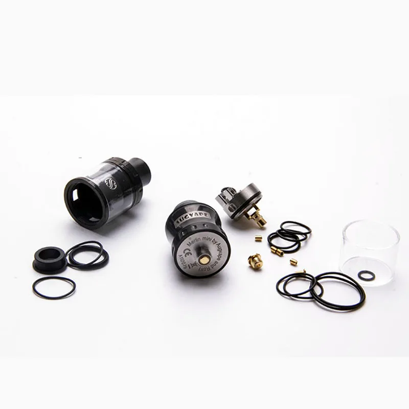 Комплект верхней крышки Augvape Merlin Mini RTA & RDA 24 мм 2 мл бак из нержавеющей стали RAD