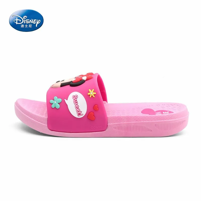 Г. disney, новые мужские и женские домашние тапочки с Минни и Микки, Нескользящие Тапочки для ванной, летняя легкая домашняя обувь, европейский размер 36-40