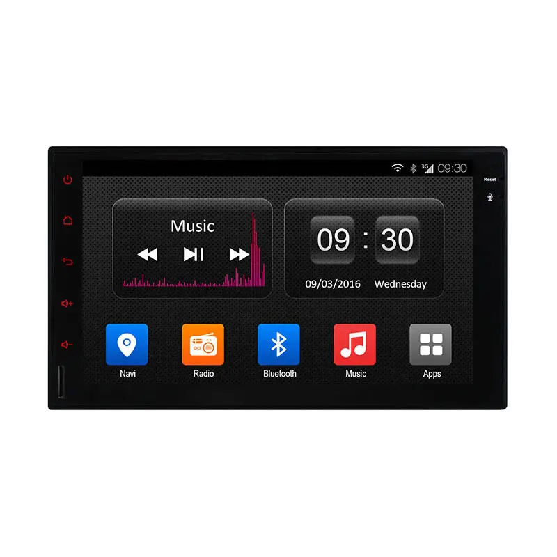 Ownice 7 &quotУниверсальный 2DIN Android4.4 4 ядра стерео Wi-Fi GPS Navi FM Радио BT SD HD1024 * 600 поддержка