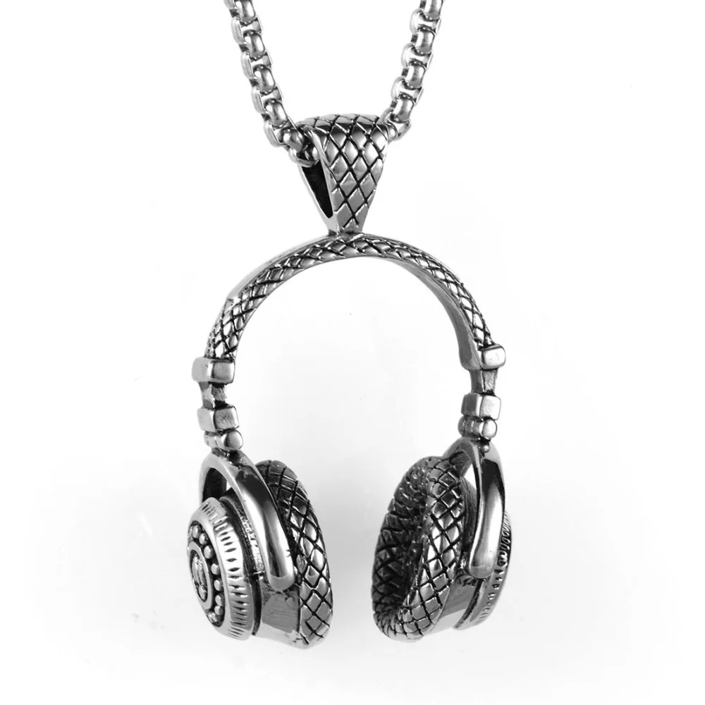 Хип-хоп ювелирные изделия 4 цвета мужское ожерелье из нержавеющей стали