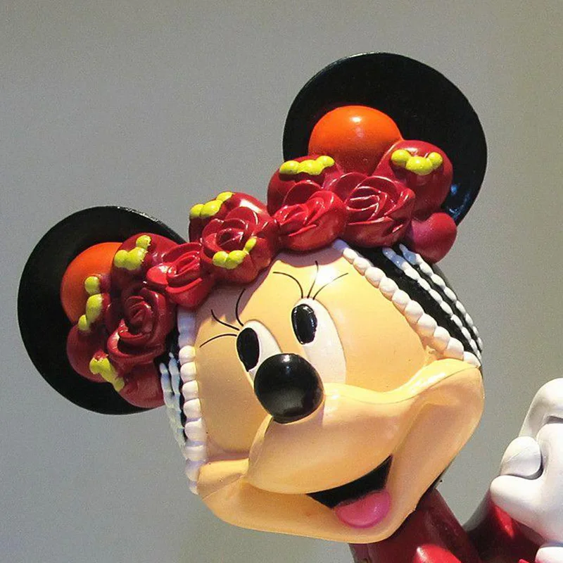 2 шт./лот 7 см Минни Микки Маус marry Action disney Китай красные куклы детские игрушки Фигурки свадебный подарок детский подарок