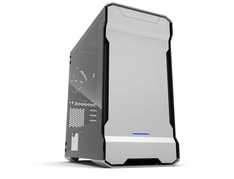 Чехол для компьютера PHANTEKS 314ETG MATX RGB(поддерживает 240& 280 водяное охлаждение/светильник RGB - Цвет: Streamer silver