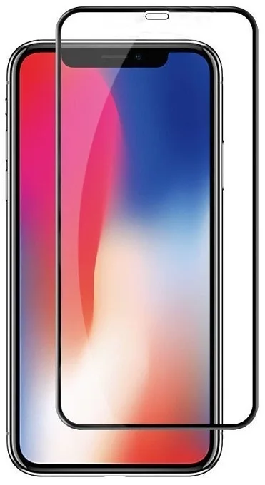 10 шт. 3D углеродного волокна Мягкий край оправа закаленное стекло для iPhone 6 6 S 7 8 Plus X XR Xs Max полное покрытие протектор экрана