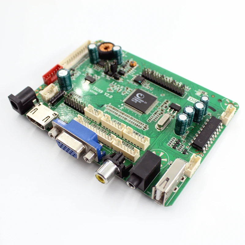 TSUX9 V2.0 аудио VGA AV USB HDMI совместимых с ЖК дисплей плата контроллера 1280X1024 17 дюймов