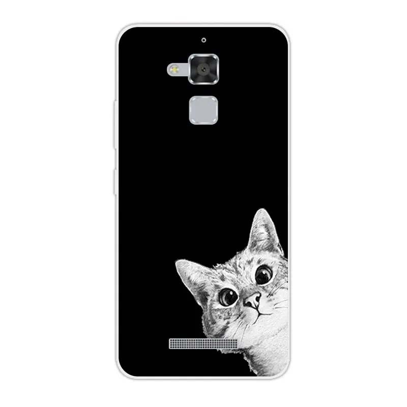5," для asus Zenfone 3 Max ZC520TL X008D чехол для телефона для Zenfone3 Max Zenfone Peg asus 3 Horse 3X008 Силиконовый Забавный Кот Fundas - Цвет: 35
