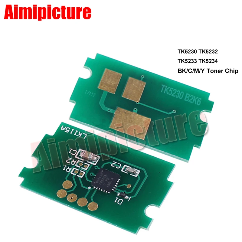 Тонер чип TK5232 для Kyocera p5021can/P5021cdw/m5521can/M5521cdw TK5232K TK5232C TK5232M TK5232Y USA 2 6 K 4 шт./лот|Чип
