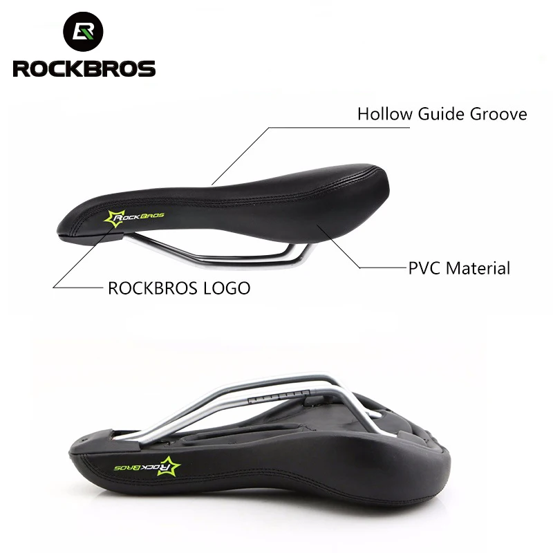 ROCKBROS велосипедное седло шоссейные велосипеды седла MTB мягкое сиденье полое удобное Велосипедное Сиденье детали для велосипеда черные