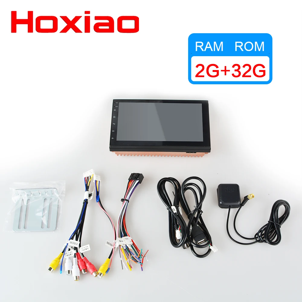 Восьмиядерный 2G + 32G Android 8 1 RDS автомобильный Радио Стерео 7 &quot2 Din Универсальный
