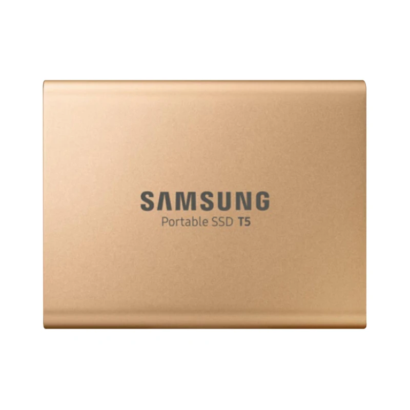 Samsung T5 портативный SSD 500 ГБ 1 ТБ внешний твердотельный накопитель HD externo 1 t 2," USB3.1 Gen2 диско Дуро ssd - Цвет: Gold