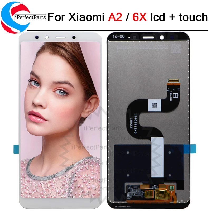 ЖК дисплей 5 99 дюйма для Xiaomi Mi A2 MIA2 дигитайзер сенсорный экран в сборе с рамкой xiaomi
