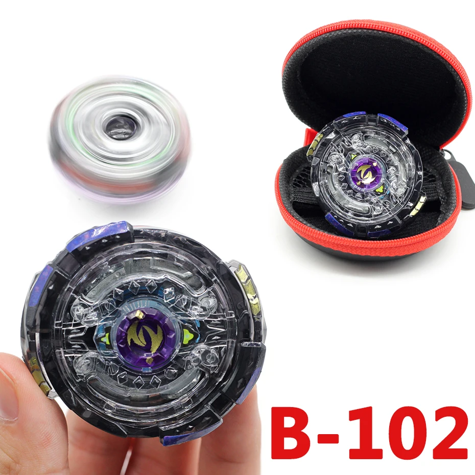 B-102 Золотое издание Toupie Bey Bay Burst игрушка B-122 без пускового устройства и коробки с металлическим сплавом вращается на верхней части арены лезвие детская игрушка - Цвет: B-102
