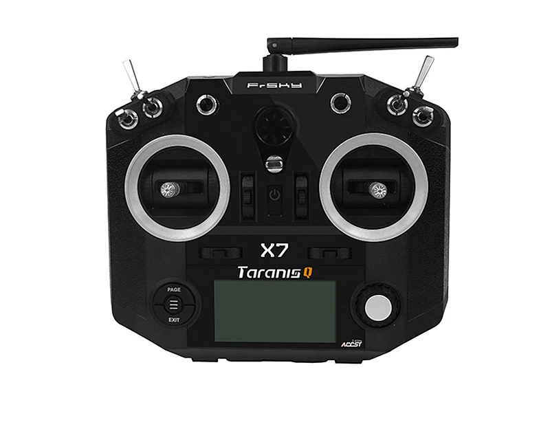 Передатчик FrSky ACCST Taranis Q X7 QX7 2,4 ГГц 16CH без приемника и режима батареи 2 для радиоуправляемого дрона вертолета FPV drone