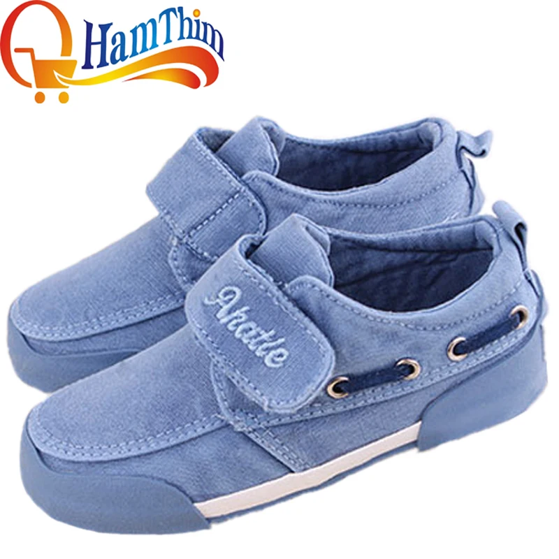 Новые Мальчики Девочки Холст Дети Повседневная Обувь Дышащая Кроссовки Loafer