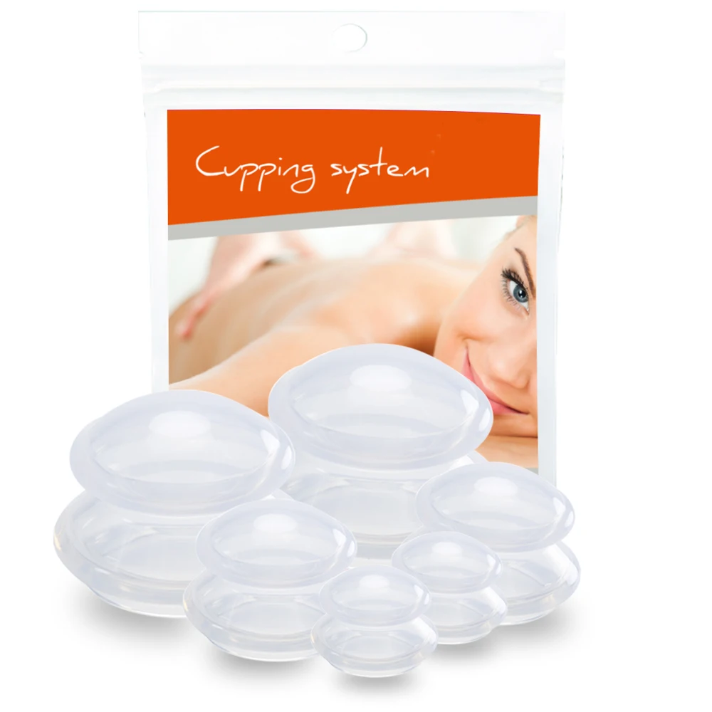 Профессиональный силиконовый массажный набор 3 размера Антискользящая