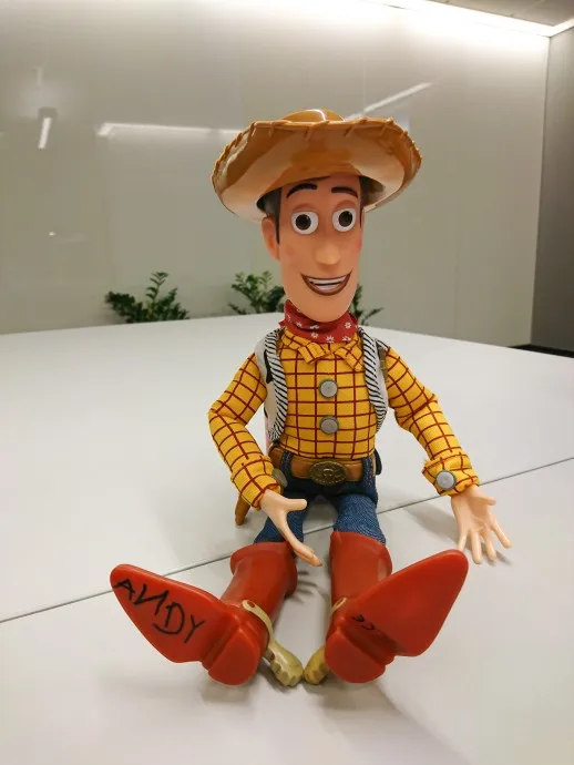 woody no box Дисней фильм 43 см История Игрушек 4 говорящая Вуди Джесси экшн игрушка фигурки модель игрушки для детей Рождественский подарок - Цвет: woody no box