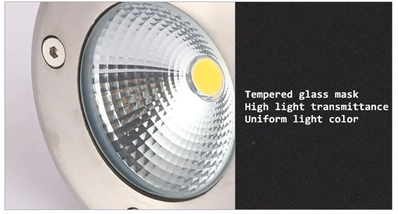 Встраиваемый шаговый подземный светильник уличные светодиодные лампы для сада