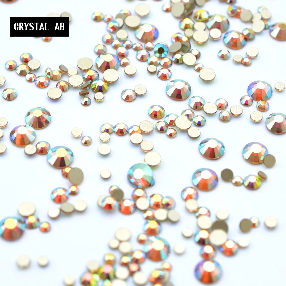 GBR008 1000 шт./упак. 3D бисер, стразы, дизайн ногтей ювелирные изделия DIY Декор для ногтей Алмазная резка аксессуары для ногтей 20 цветов - Цвет: GBR008