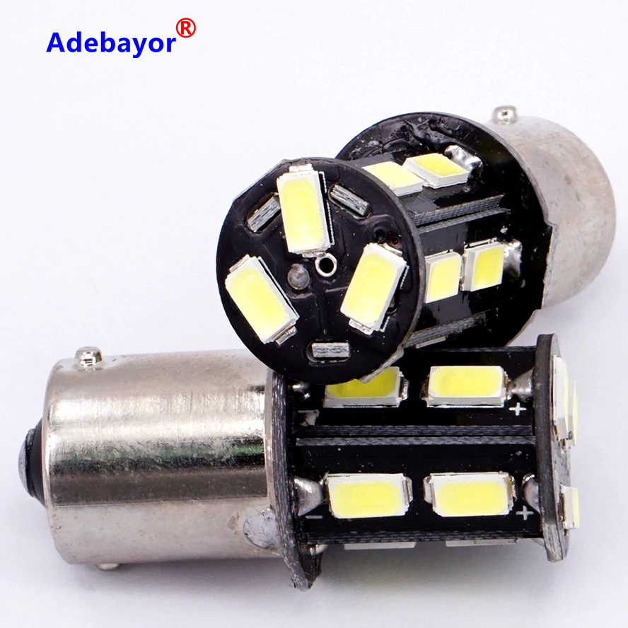 5X DC 12V led авто Стайлинг светильник ing s25 13SMD 1156 p21w ba15s 13 светодиодов SMD 5630 5730 указатель
