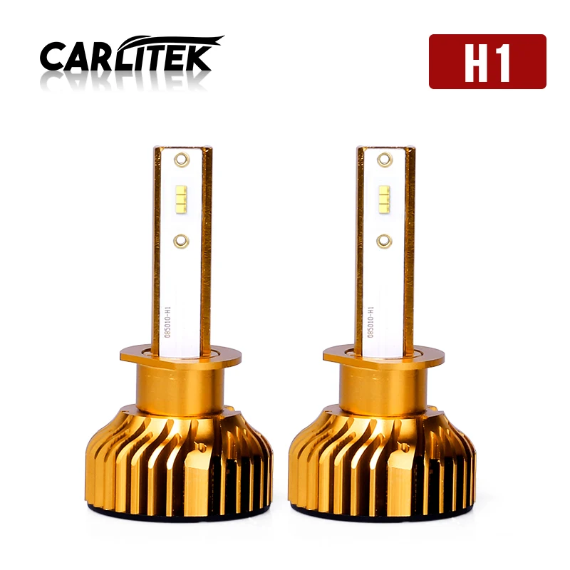 CARLitek H1 Canbus Led 6000K Автомобильные фары с Lumileds Z ES Chip 12000LM 72 Вт 12 В мини светодиодные