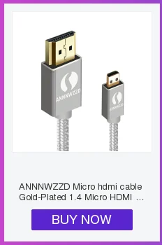 Кабель Micro HDMI к HDMI 1 м 2 м 3 м 5 м 3D 4 к Male-Male High Premium позолоченный HDMI адаптер для планшета HDTV камера ПК