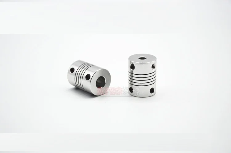 

Lowest Price 8mm x 8mm Motor Shaft Coupler Elastic For 3D Printer Flexible Coupling D19L25 Router Connector Aluminum