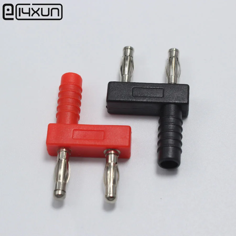 Штепсельная вилка типа банан 2 ряда из чистой меди с расстоянием между штекерами