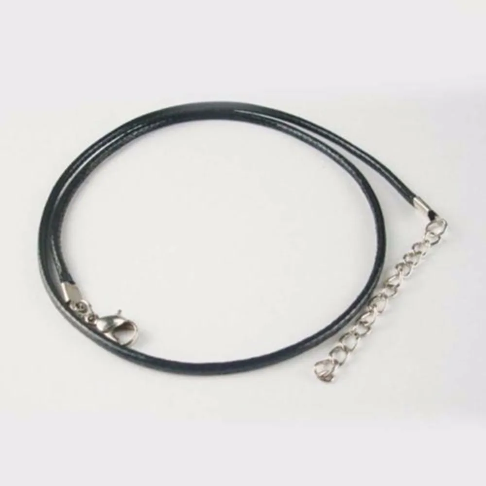 10 шт. женский черный цвет витой кожаный шнур веревка чокер Регулируемый Плетеный