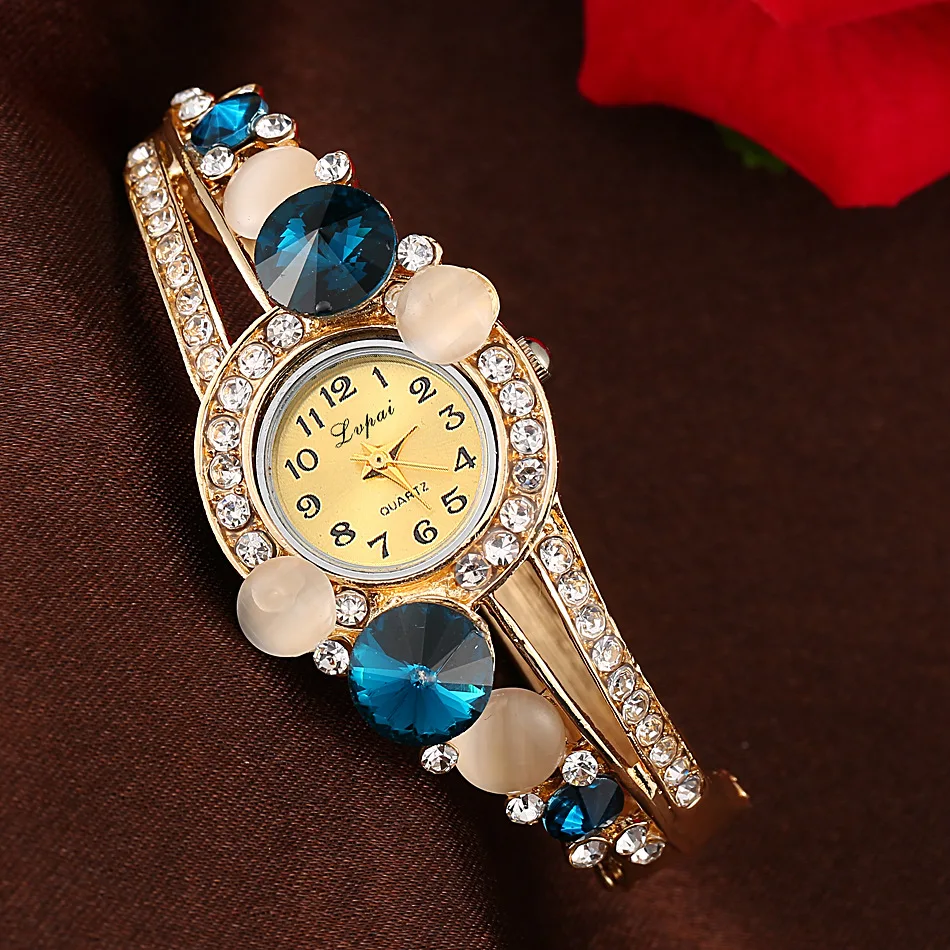 Новые женские часы с симметричным ремешком браслет Montres Femmes dames horloges zegarek reloj mujer