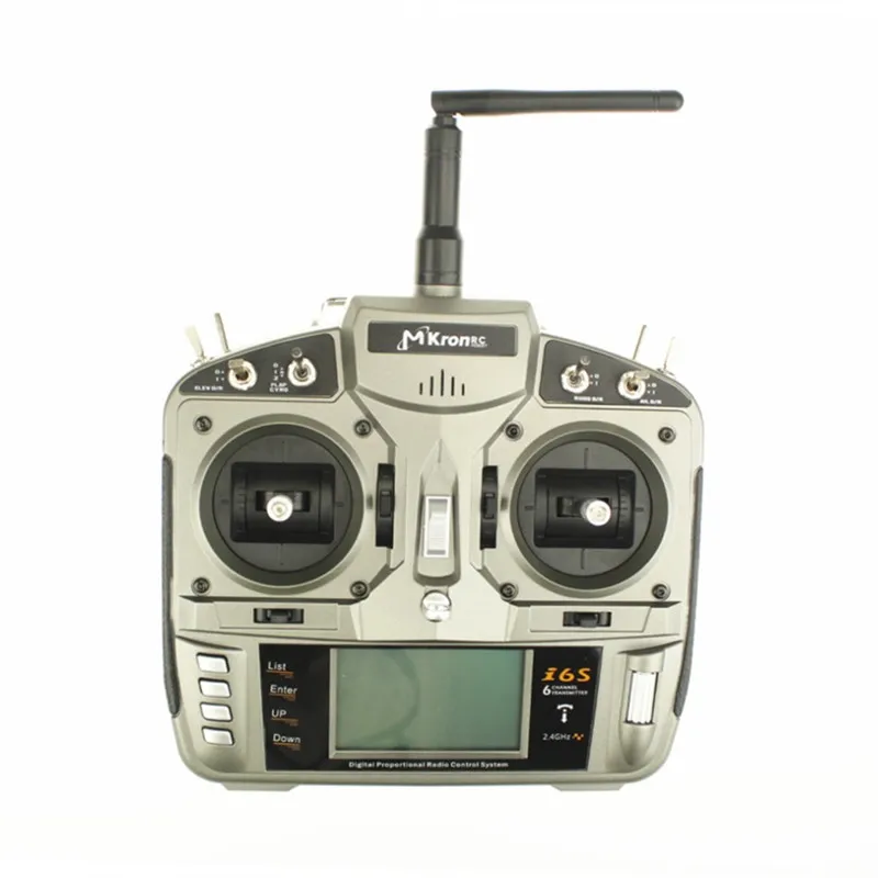 Радиопередатчик DSM2 MKron 2 4 ГГц 6CH I6S RC с памятью модели W/10 и переключателем 3-Pos W/S603