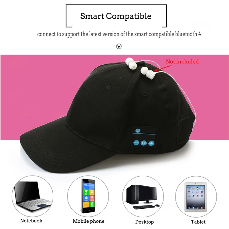 Bluetooth гарнитура летние зимние наушники музыкальный плеер головные уборы для