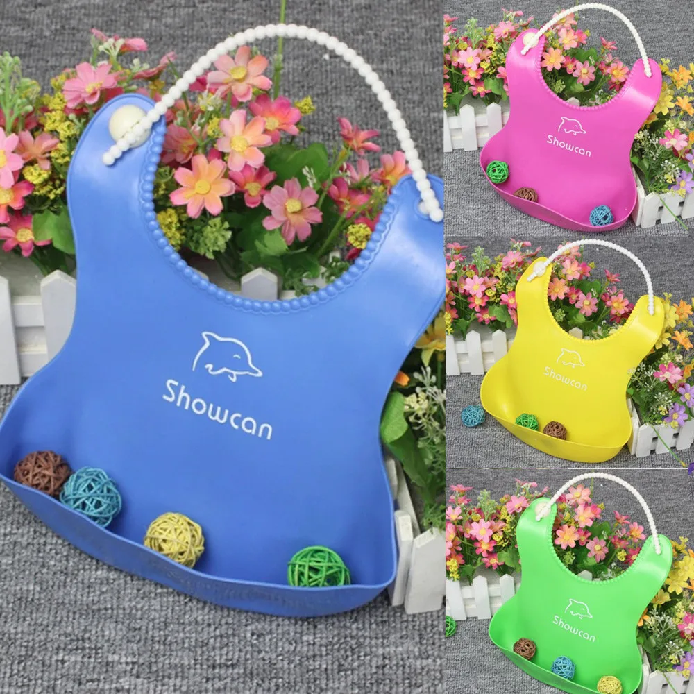 2017 удобные детские слюнявчики для кормления младенцев силиконовые нагрудники