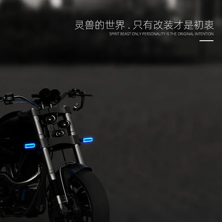 1 пара Spirit beast направленная для moto rcycle Поворотная сигнальная лампа мигающая moto led 12 В эффект потока