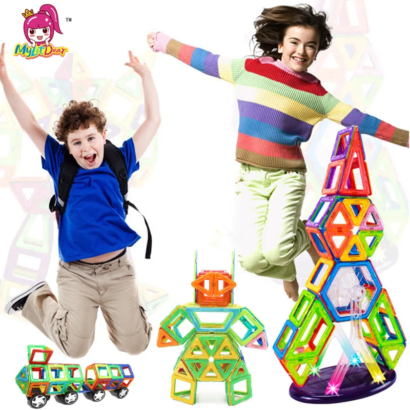 114 шт. магнитные строительные блоки MylitDear большого размера|toy designer|toys fortoys for children |