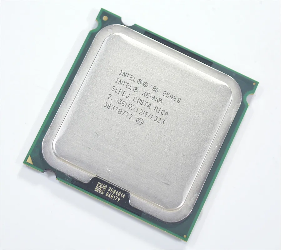 Процессор Intel Xeon E5440 2 83 ГГц 12 МБ четырехъядерный ЦПУ работает на материнской плате