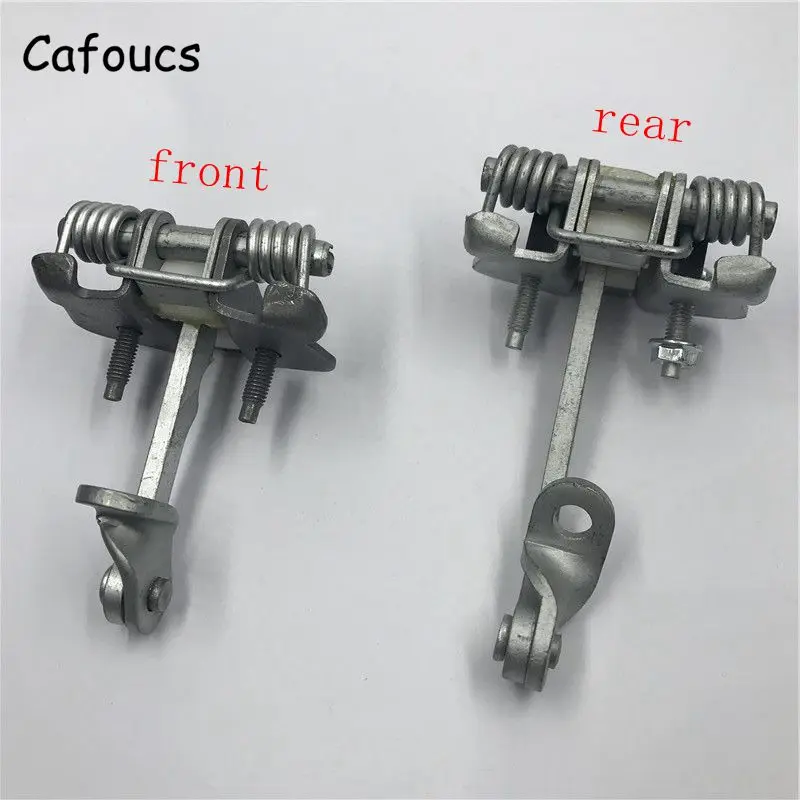 Cafoucs автомобиля спереди и сзади стоп двери ограничитель проверьте ремень петли для Peugeot 206 207 для Citroen C2 Запчасти