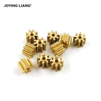 81a 0 4m 82a 0 5m copper gear 8 teeth aircraft parts toy model spindle pinion shaft hole 1mm 2mm 10pcslot