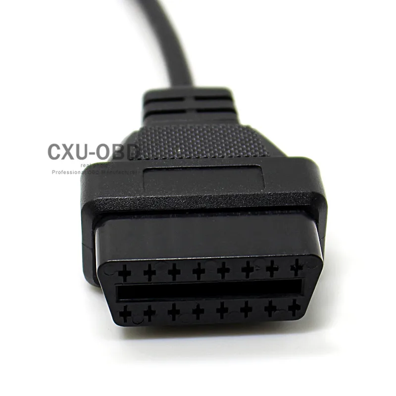 Кабель-переходник OBD2 с 14-контактным разъемом на 16-контактный разъем 40 см |