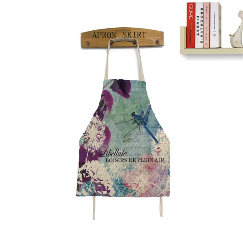 Фартук для приготовления пищи с бабочкой и стрекозой смешной фартук новинка