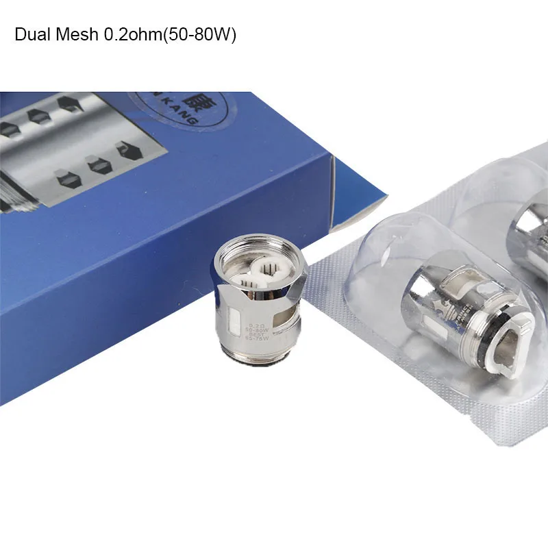 Vape Coil Yunkang V12 Prince Replacement For E-Cigarette Atomizer X2 Cores Clapton Max Mesh Strip Coils Head | Электроника