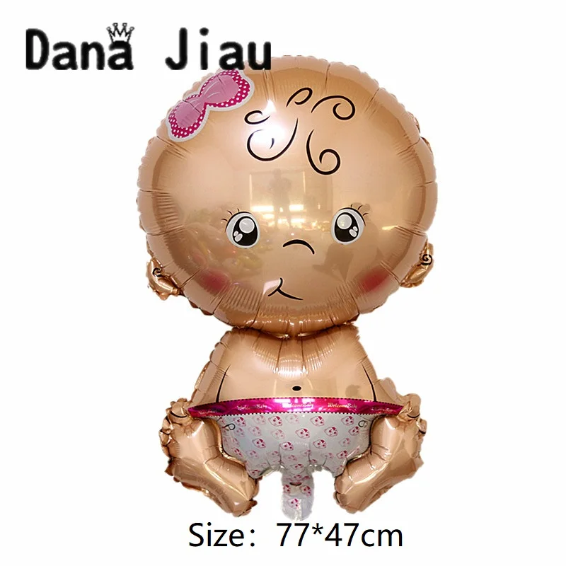 Danajiau baby shower воздушный шар из фольги это мальчик девочка 1 первый день Рождения