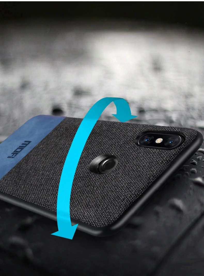 Для xiaomi mi x 3 чехол Mofi оригинальная задняя крышка силиконовый mi x3 чехол Защитный тканевый противоударный mi x 3 Чехол