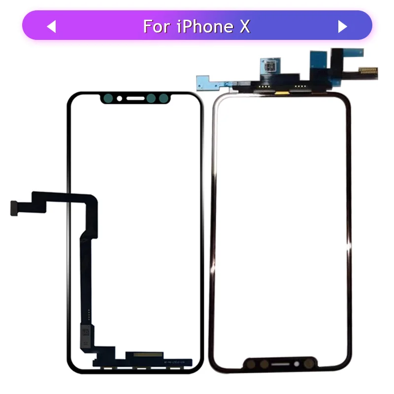 Сенсорный экран для Apple iphone X 10 A1865 A1901 A1902 сенсорный стеклянная панель дигитайзер
