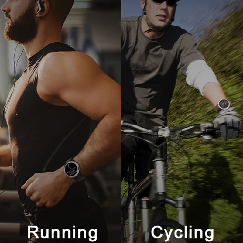 Умный спортивный фитнес трекер TLXSA Bluetooth часы с пульсометром и монитором